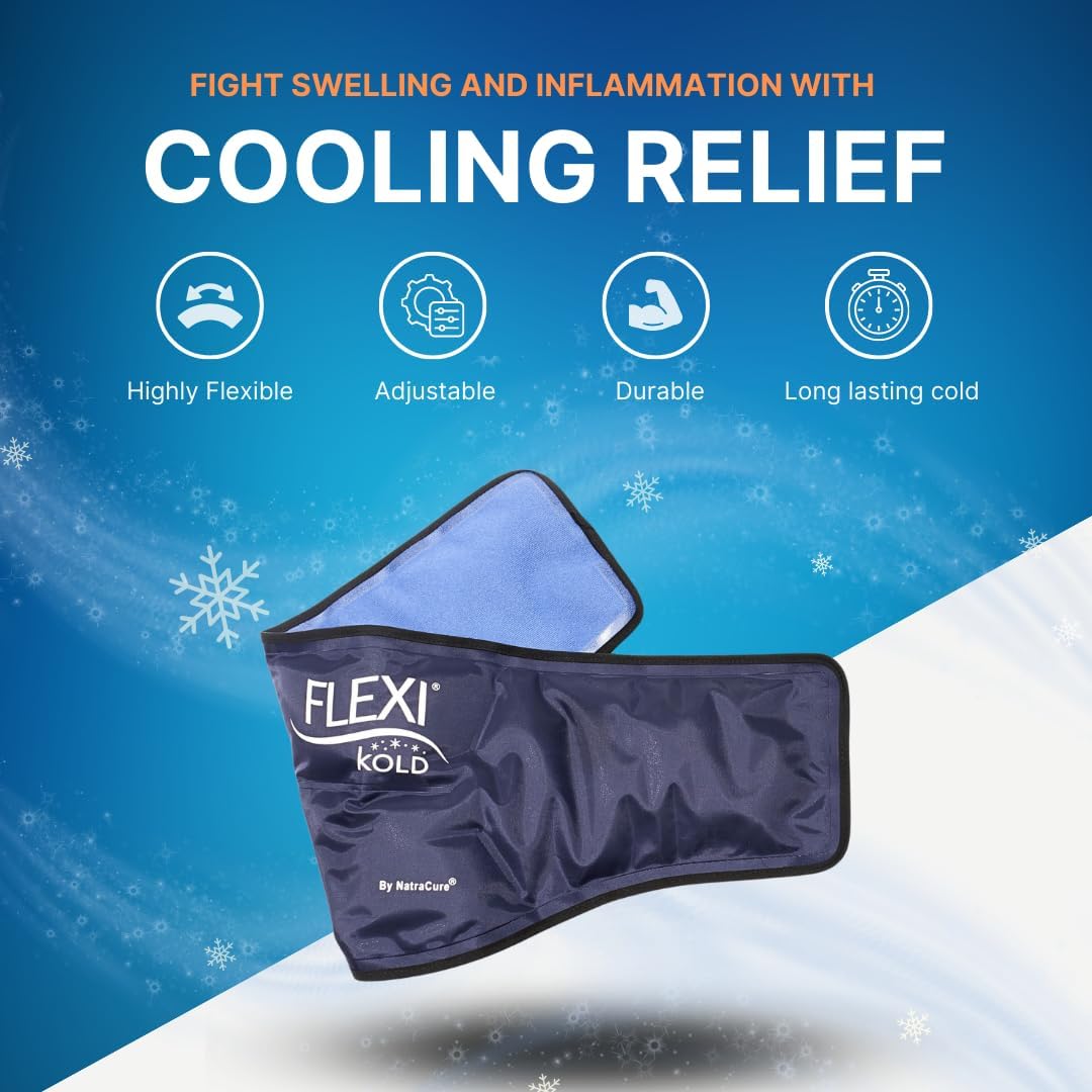 reusable-neck-ice-pack-wrap-with-straps-for-pain-relief---flexible-cold-compress-for-injuries---natracure-6301-cold-strap-2