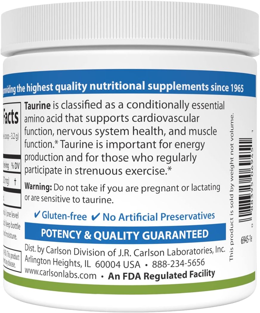 carlson-taurine-powder-100g---free-form-amino-acid-for-nerve-health-muscle-function-support-3