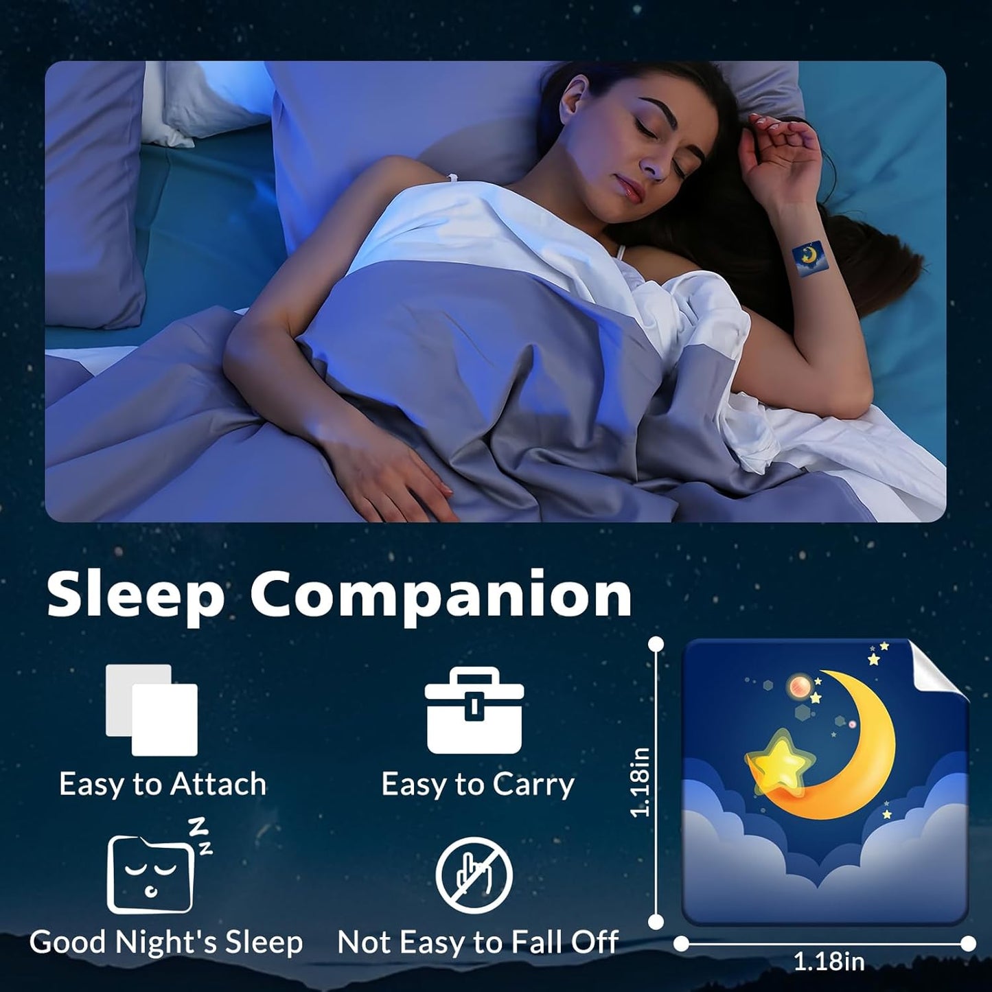 63 Zcokail Original Extra Strength Sleep Patches for Adults - Deep Sleep Aid for Men and Women