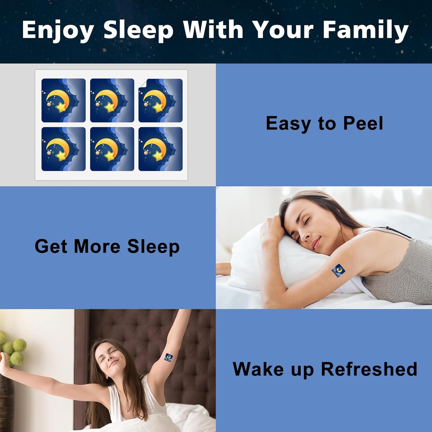63 Zcokail Original Extra Strength Sleep Patches for Adults - Deep Sleep Aid for Men and Women