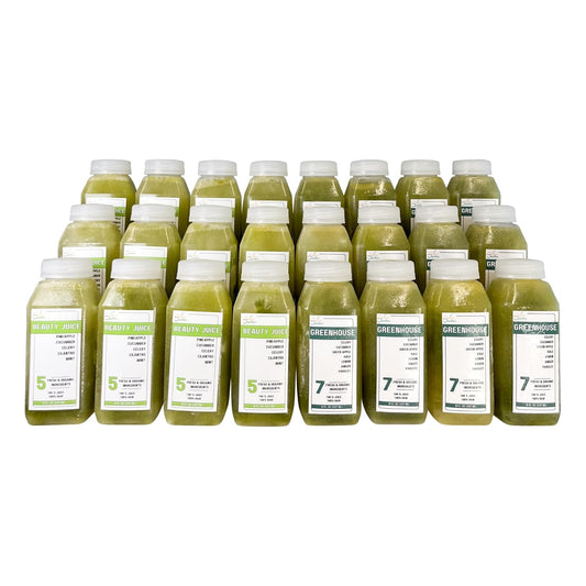 7 Day Organic Raw Low Sugar Juice Cleanse by Julian's Juicebox - Boost  Slimming Formula , Suppress Cravings & Reset Your Body - Kid-Friendly Option