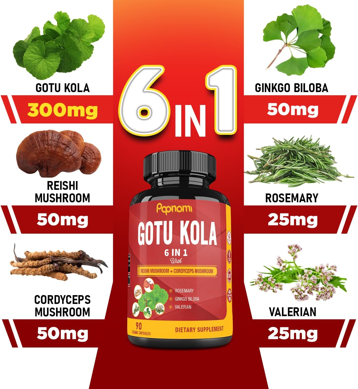 organic-gotu-kola-extract-capsules-with-reishi-cordyceps-rosemary-gingko-biloba-valerian-root---90-count---brain-immunity-skin-heart-support-for-3-months-3