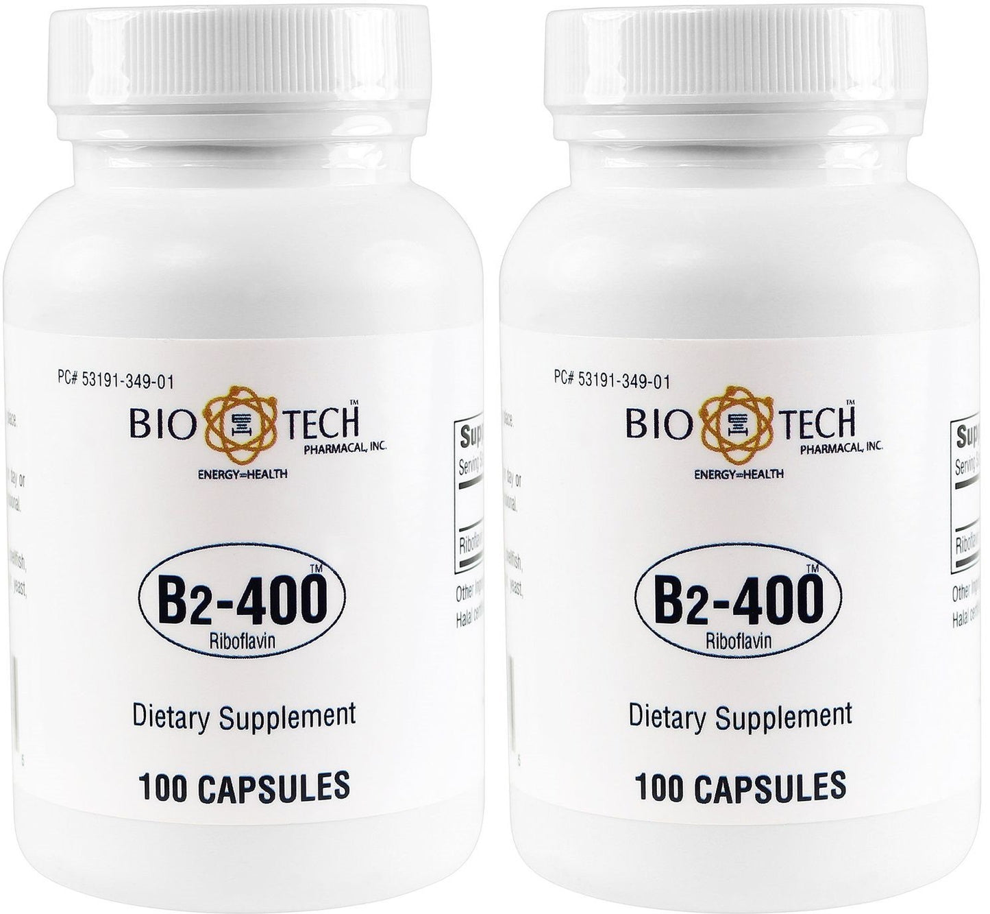 bio-tech-pharmacal-b2-400-riboflavin-100-capsules-x-2---high-quality-b-vitamin-supplement-for-energy-metabolism-support-1