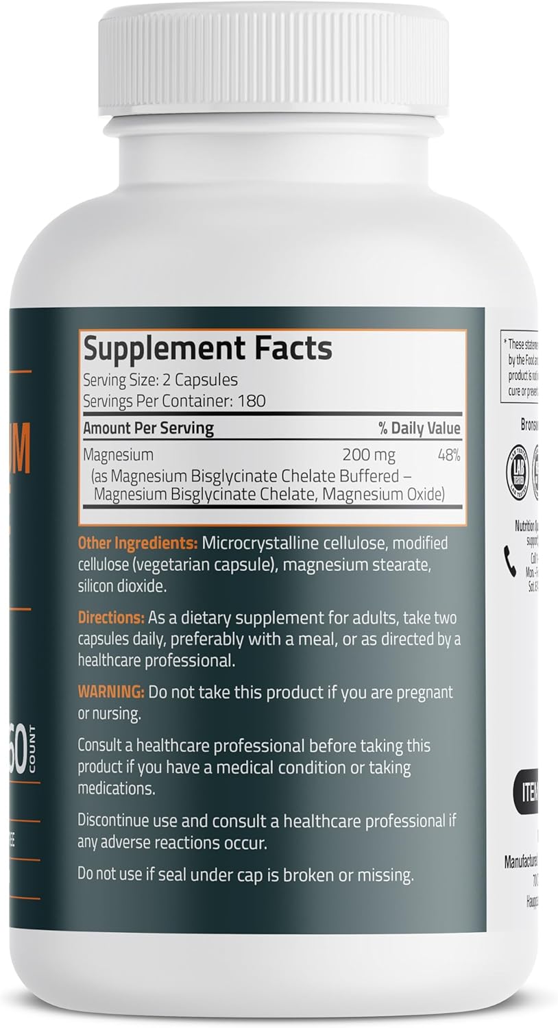 360-vegetarian-capsules-of-bronson-high-absorption-chelated-magnesium-glycinate-200mg-gentle-on-the-stomach-non-gmo-formula-2