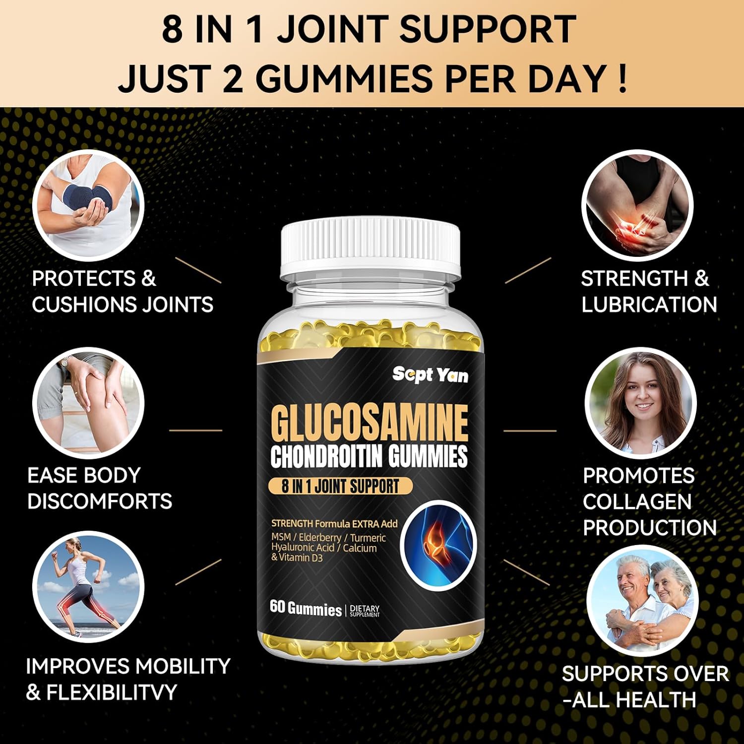 extra-strength-glucosamine-chondroitin-gummies---joint-support-supplement-with-msm-elderberry-turmeric---vegan-cartilage-immune-support---easy-to-swallow---60-count-3
