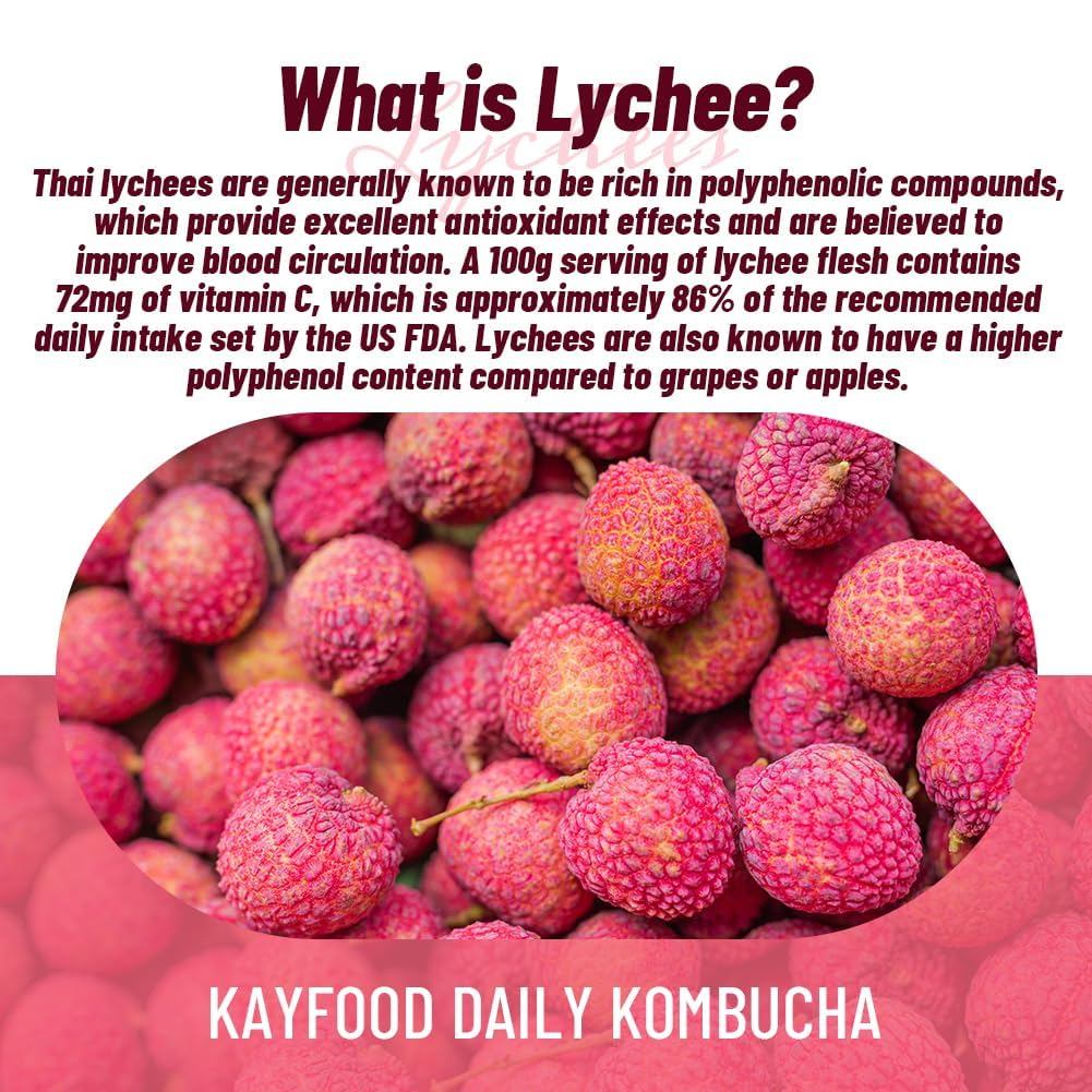 lychee-garden-kombucha-sticks---20-daily-packets-with-gift-bottle-zero-sugar-gut-healthy-sparkling-beverage-for-iced-and-hot-tea-fermented-korean-drink-for-workouts---352oz-100g-5