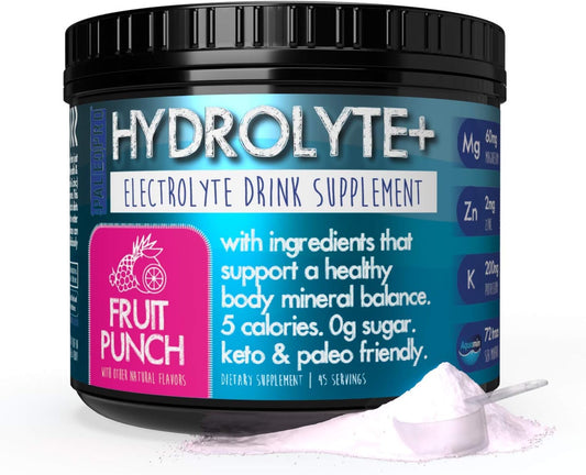 paleo-pro-hydrolyte-electrolyte-powder-drink-mix---fruit-punch-flavor-45-servings-keto-paleo-friendly-zero-sugar-low-carb-no-artificial-ingredients-1