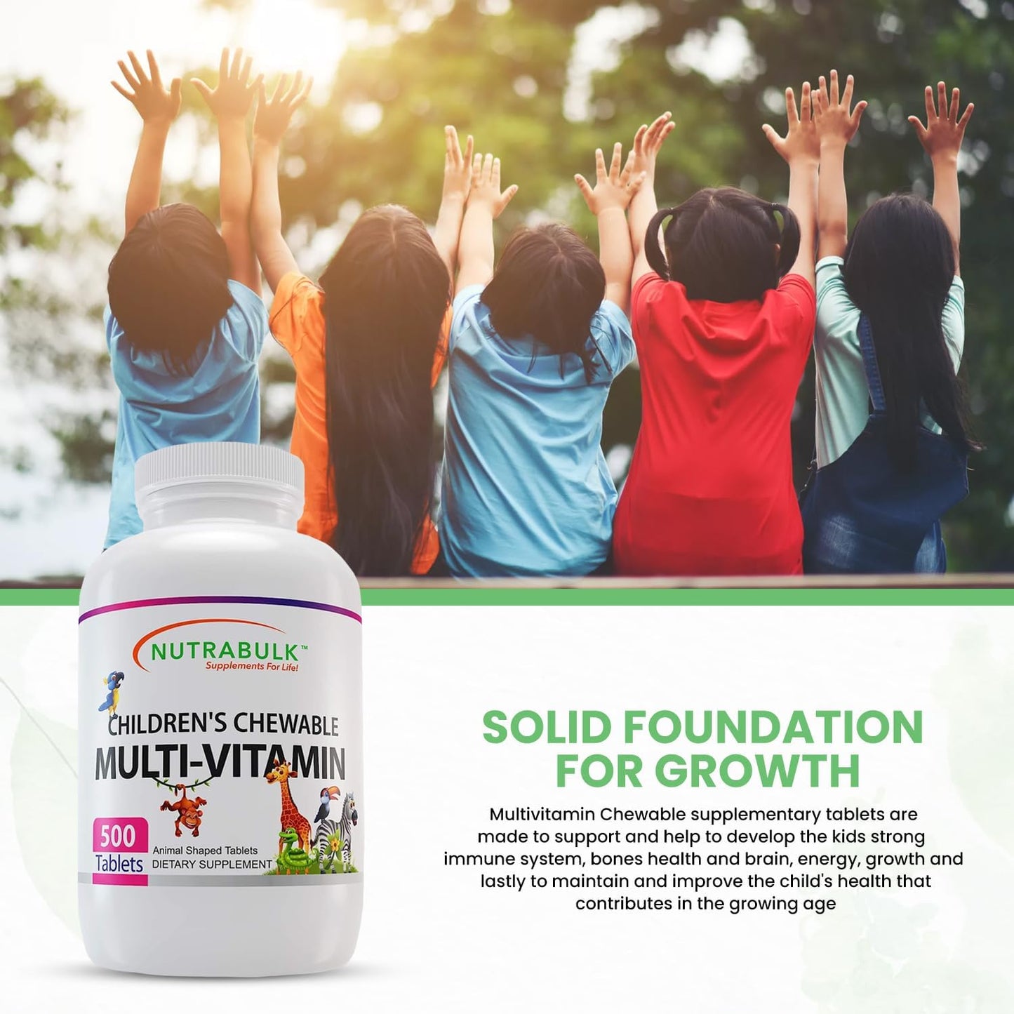 usa-made-nutrabulk-childrens-chewable-multi-vitamins---supports-immune-bone-brain-health---vegan-gluten-free---500-cherry-tablets-2