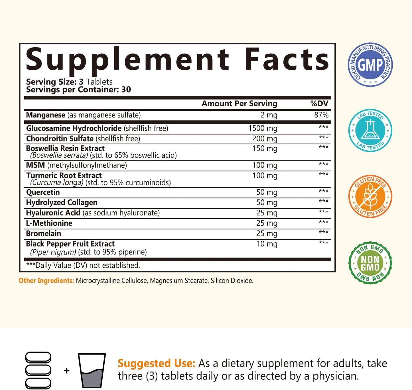 12-in-1-joint-support-supplement-with-glucosamine-chondroitin-msm-turmeric-boswellia-collagen-hyaluronic-acid---90-tablets-non-shellfish-formula-for-comfort-and-mobility-2