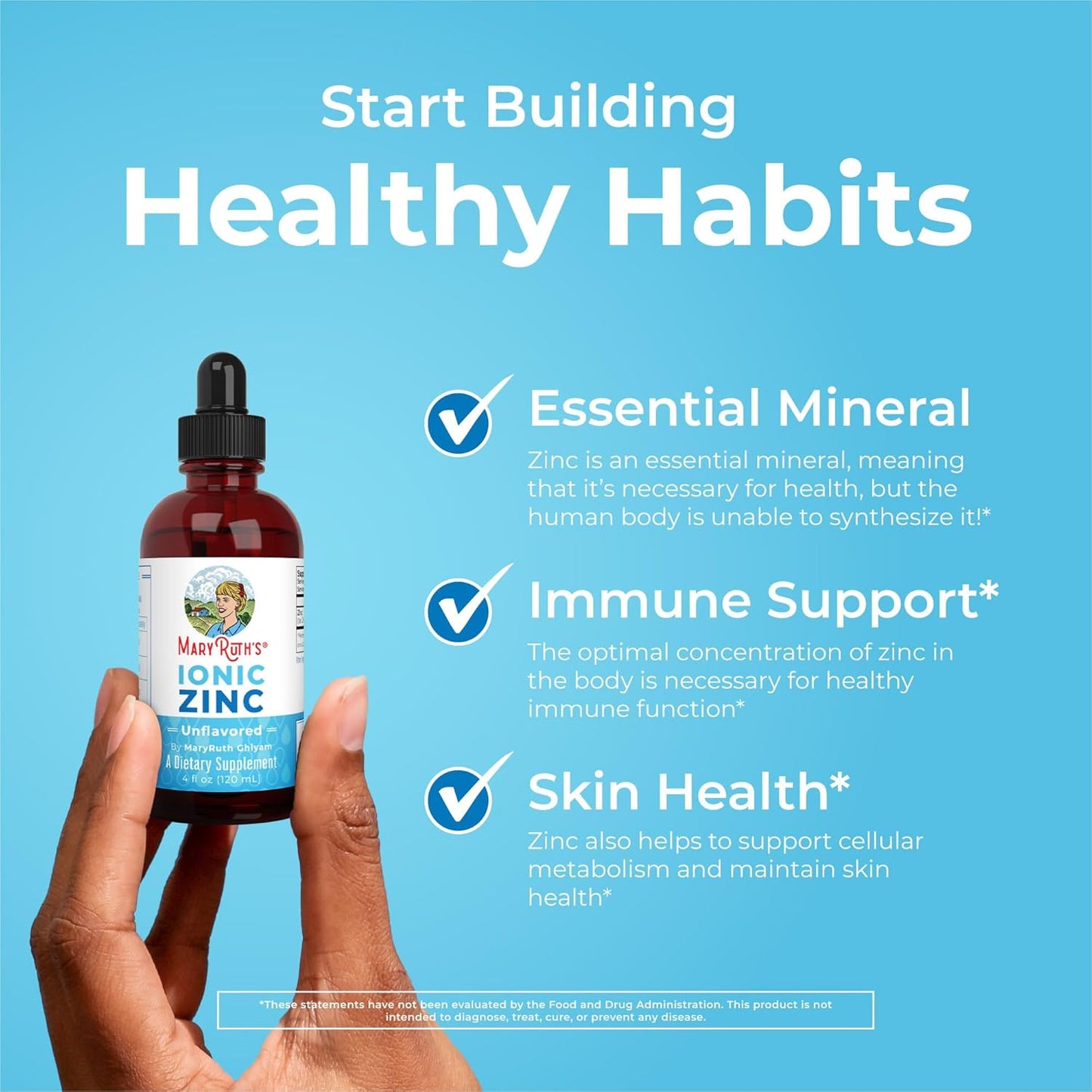 MaryRuth Organics Precision Probiotic & Zinc Drops for Women - Raspberry Flavor | Clean Label Project VerifiedĀ® | Vitamins for Gut Health, Immune Support, & Overall Wellness | Vegan, Non-GMO, Gluten Free - Espot.com.au