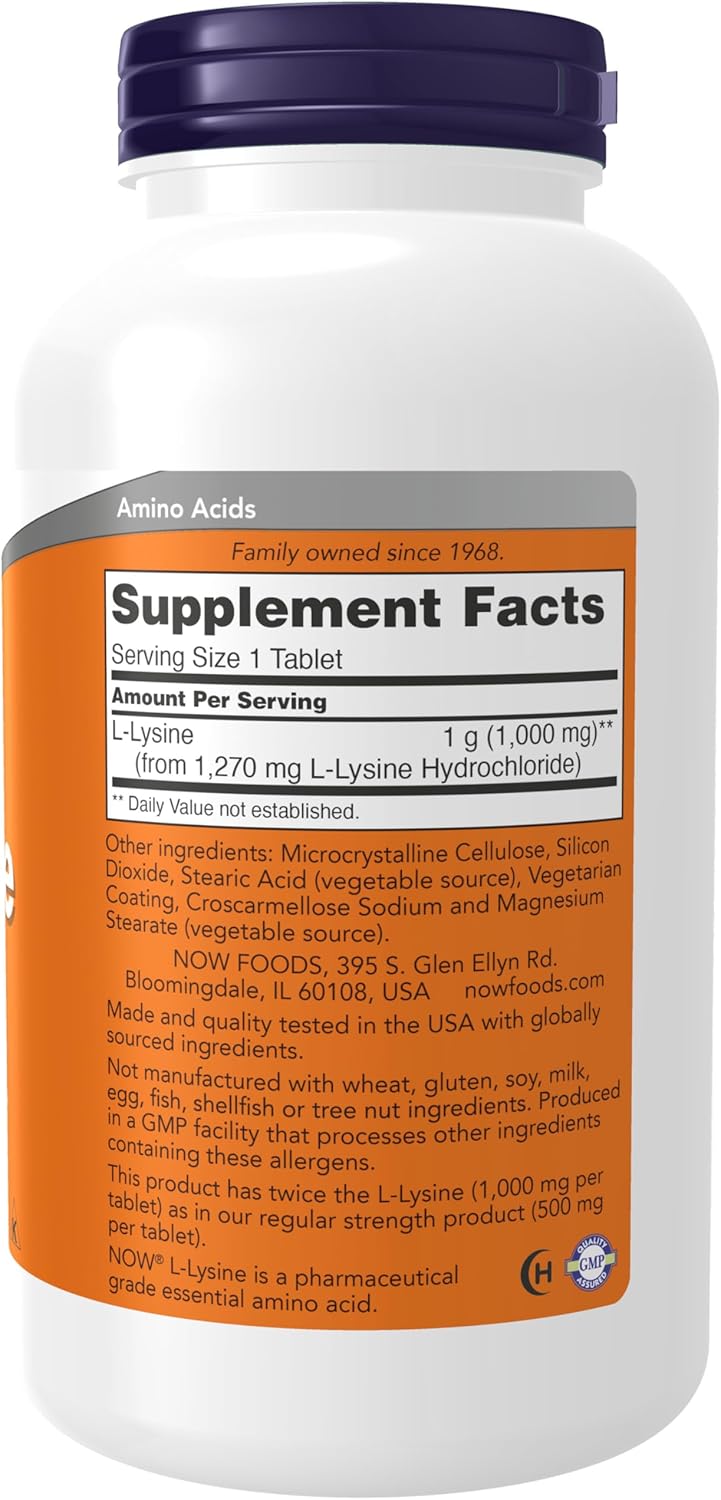 now-foods-l-lysine-hydrochloride-1000mg-double-strength-amino-acid-supplement---250-tablets-2