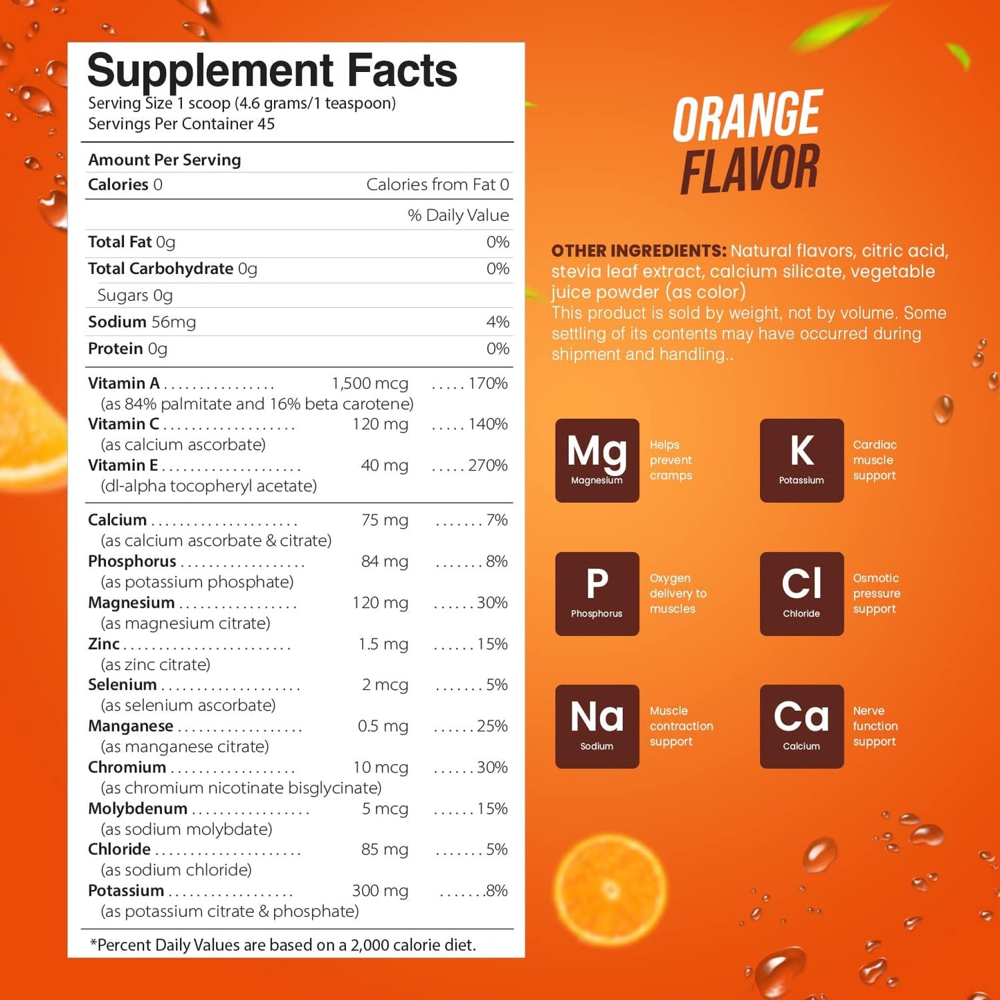 pride-naturals-inc-electrolyte-powder---sugar-free-orange-workout-recovery-hydration-drink-gluten-free-vegan-keto-paleo-beverage-with-immune-boosting-vitamins---198g-3