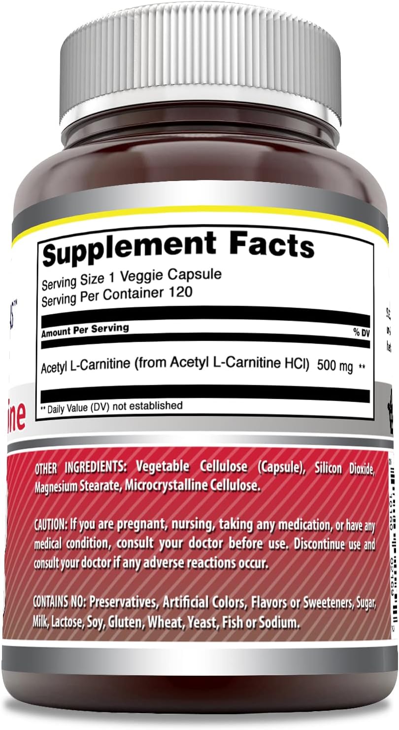 high-quality-acetyl-l-carnitine-hcl-500mg-supplement---120-veggie-capsules---non-gmo-gluten-free---made-in-usa-by-amazing-nutrition-2