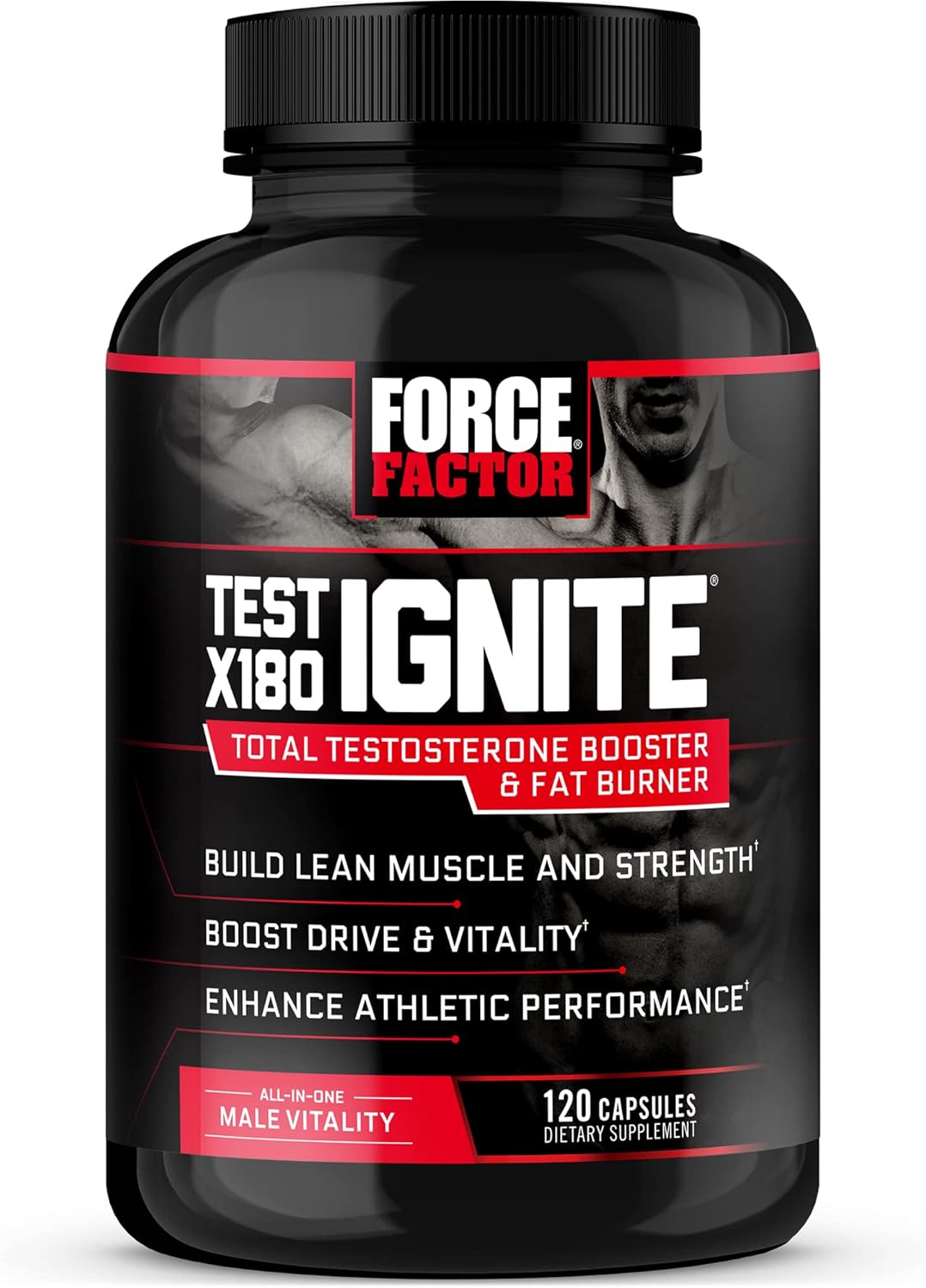 test-x180-ignite-total-testosterone-booster-for-men---build-lean-muscle-boost-energy-performance---120-count---includes-fenugreek-seed-green-tea-extract-1