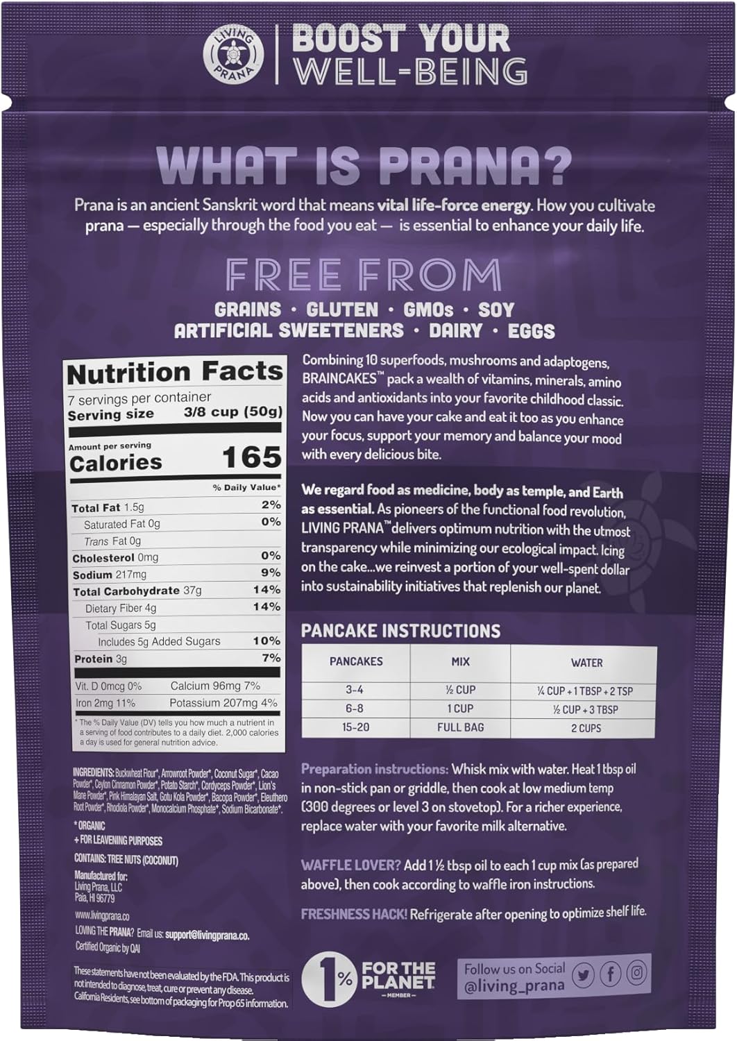 living-prana-braincakes-superfood-pancake-waffle-mix---organic-gluten-free-memory-focus-support---12oz-8