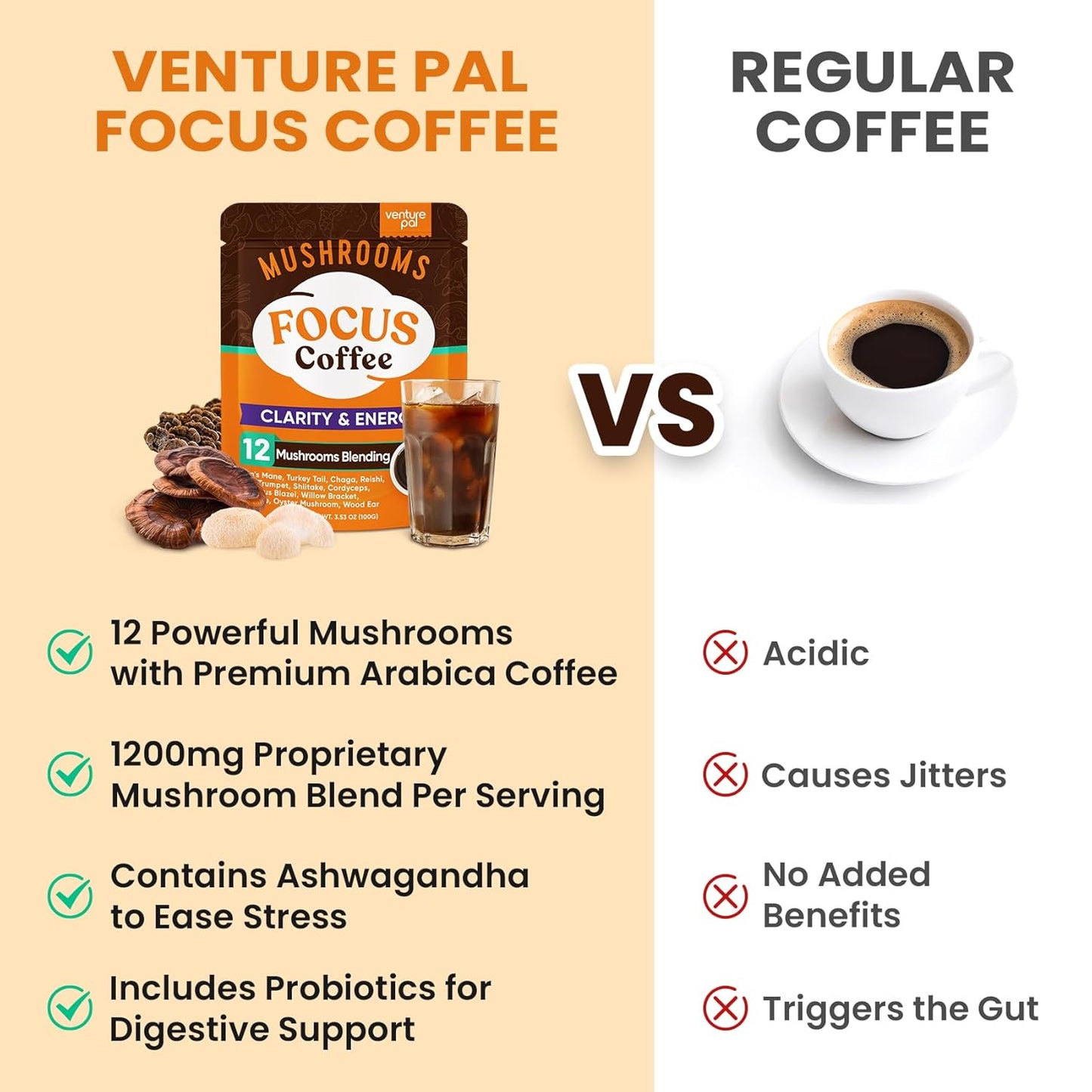 venture-pal-12-mushroom-coffee-powder-with-ashwagandha-lions-mane-reishi-probiotics---1200mg-extract-for-focus-memory-immunity---40-servings-7