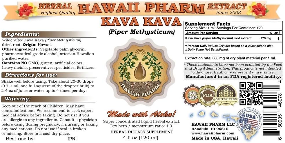organic-hawaiian-kava-kava-liquid-extract---64-oz-tincture-supplement-pure-piper-methysticum-extract-2