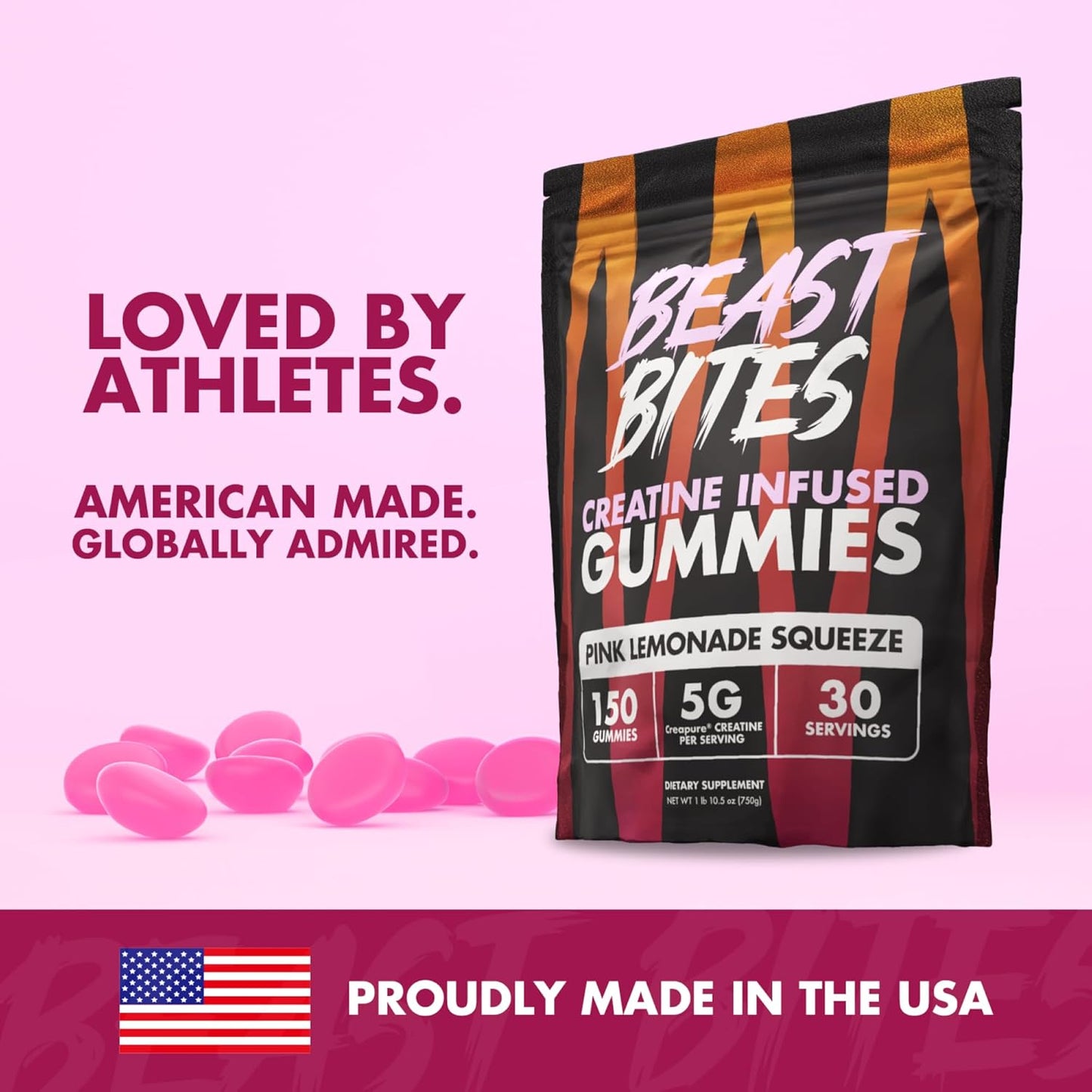 pink-lemonade-creatine-gummies---5g-creatine-monohydrate---vegan-low-calorie---made-in-usa---30-servings-5
