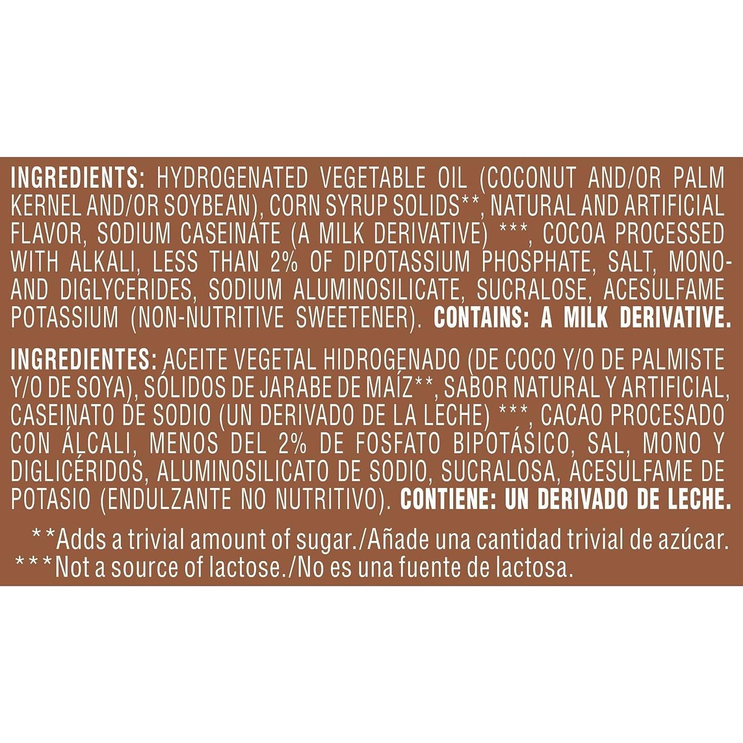 savoy-coffee-mate-creamy-chocolate-sugar-free-powder-coffee-creamer-102-oz-canister---pack-of-5-5