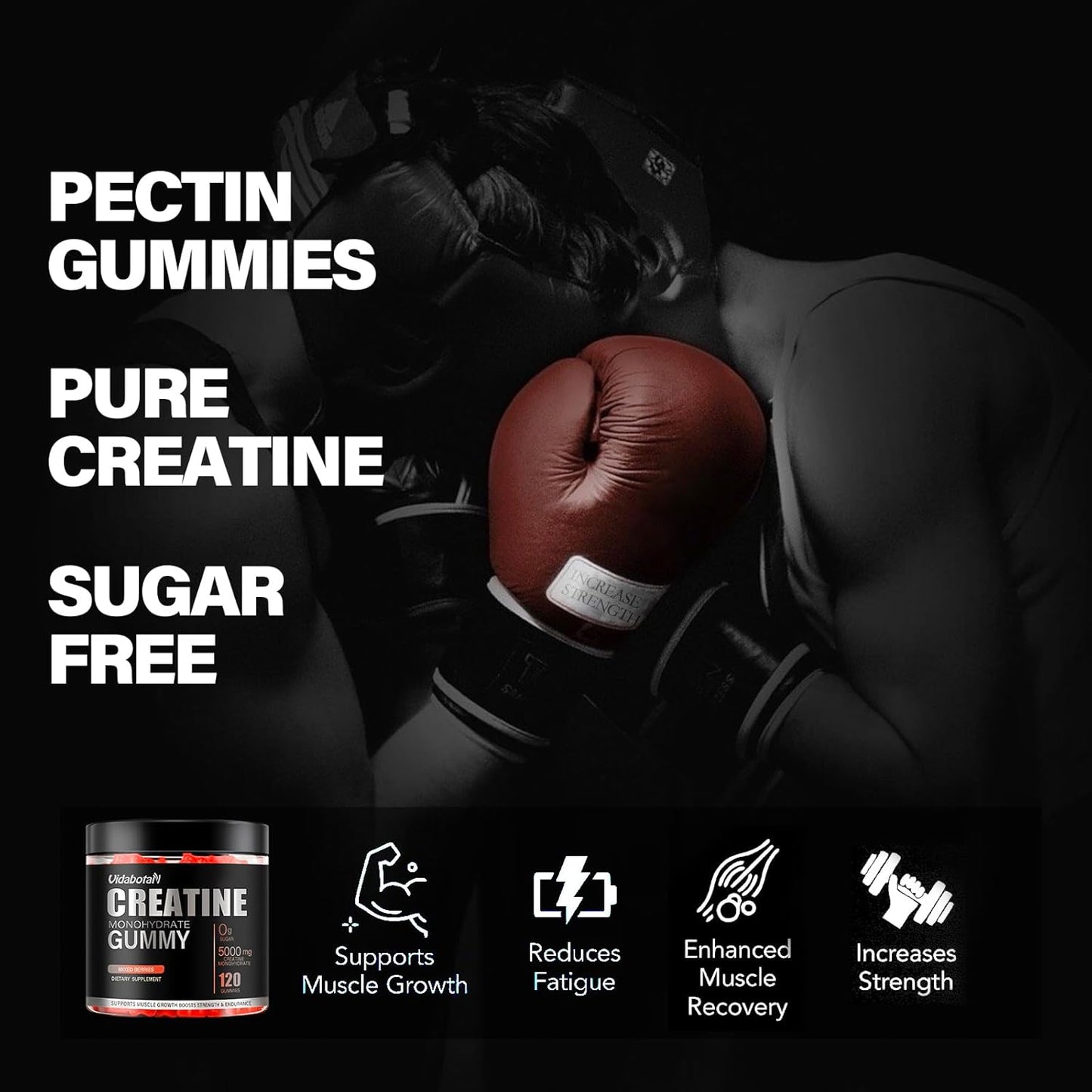 vegan-sugar-free-creatine-gummies-for-muscle-growth---5000mg-chewables-with-l-taurine-b6-b12---natural-mixed-berry-flavor---120-count-5