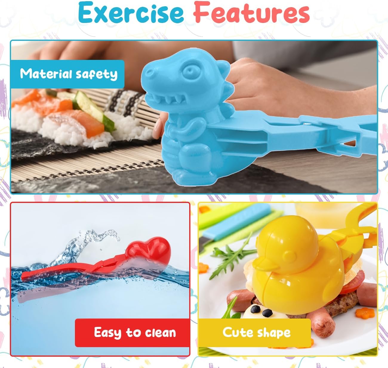 3pcs-duck-onigiri-mold-set---animal-shaped-rice-ball-mold-for-sushi-making-rice-balls-and-croquettes-by-jinnagltu-7