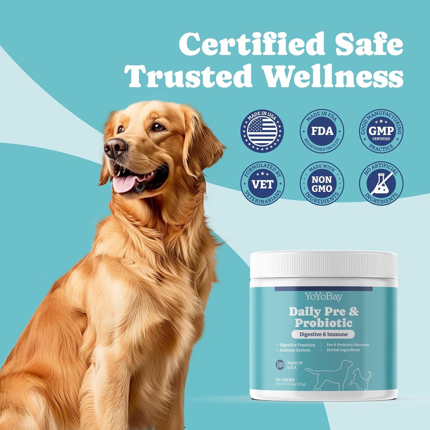 dog-probiotics-prebiotic-for-gut-digestive-health-yeast-balance-immune-support-skin-coat-health---duck-flavor-90-count-4