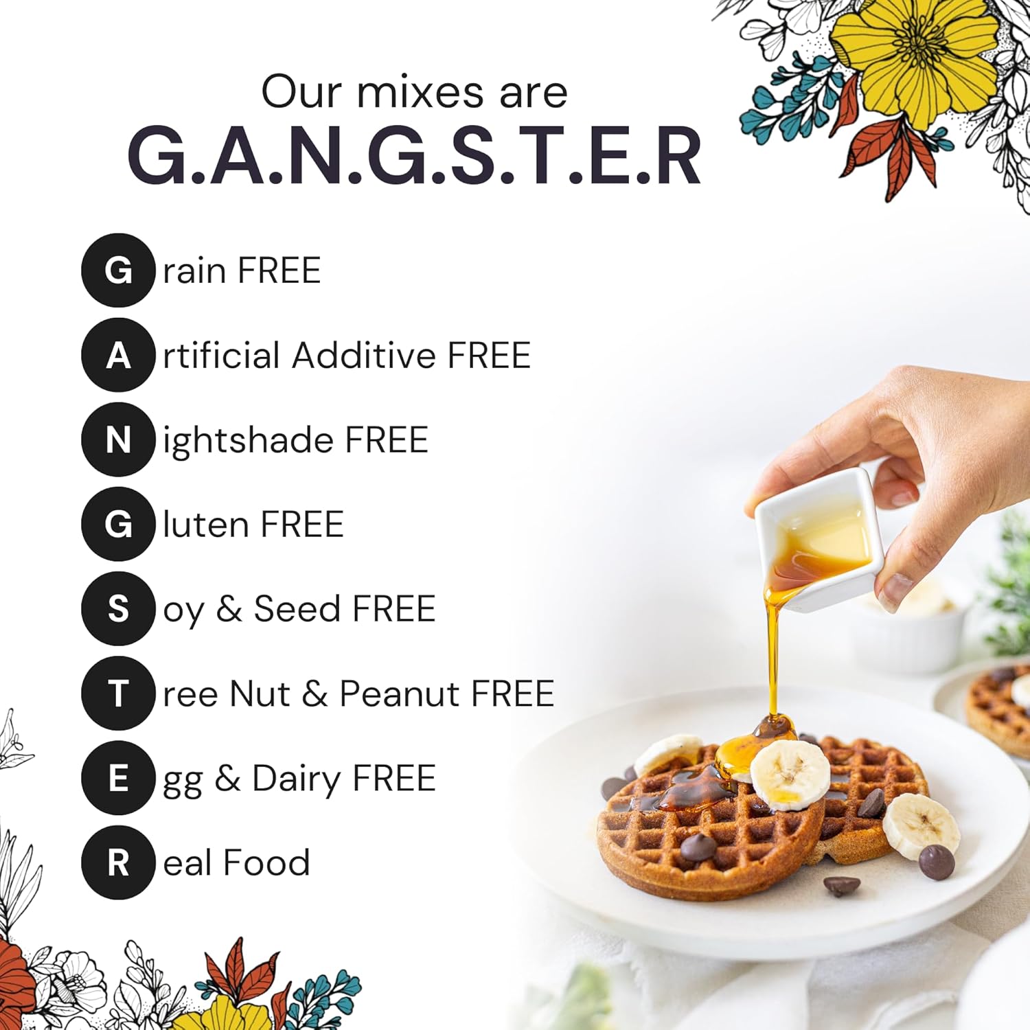gangster-vegan-pancake-waffle-mix---allergy-friendly-grain-free-paleo-aip-diet-friendly---fluffy-pancake-crispy-waffle-breakfast-food-86-oz-2