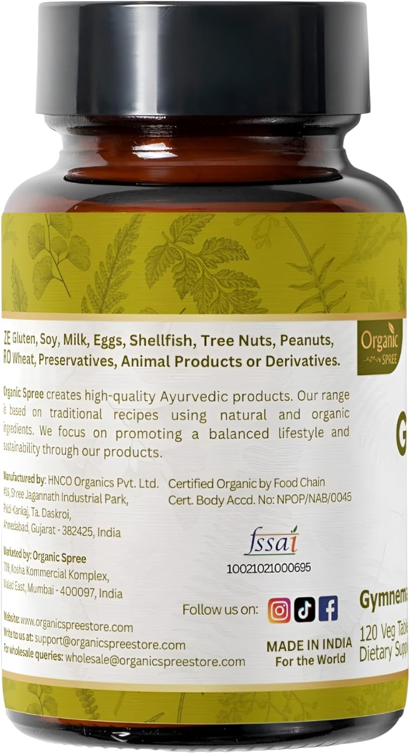 usda-certified-organic-gymnema-sylvestre-tablets---vegan-natural-gymnema-spree-supplement---120-count-2
