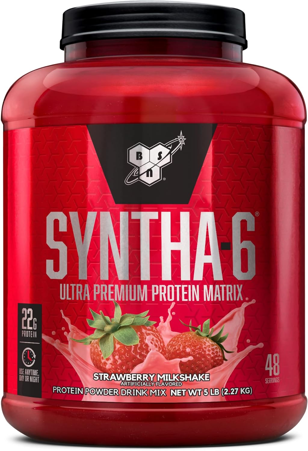 bsn-syntha-6-whey-protein-powder-with-micellar-casein-and-milk-isolate-48-servings-strawberry-milkshake-flavor-1