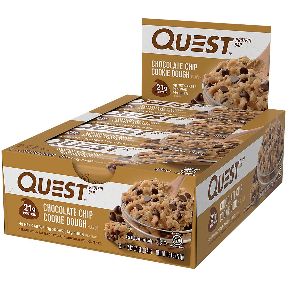quest-nutrition-chocolate-chip-cookie-protein-bars---21g-protein-low-sugar-keto-gluten-free---12-count-pack-4