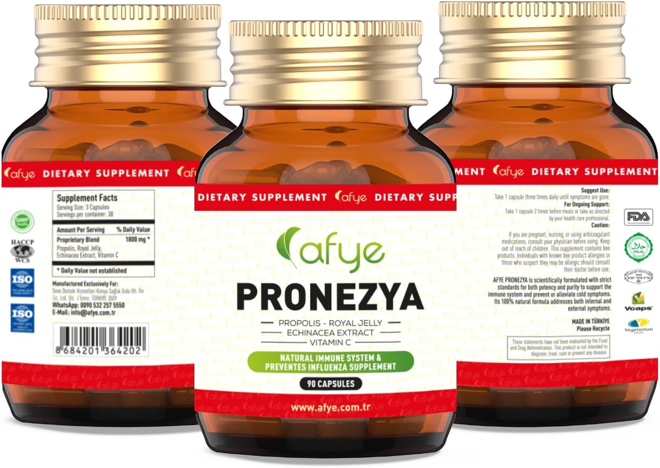 pronezya-immune-system-support-supplement---natural-propolis-royal-jelly-echinacea-vitamin-c---plant-based-health-booster-90-capsules-4