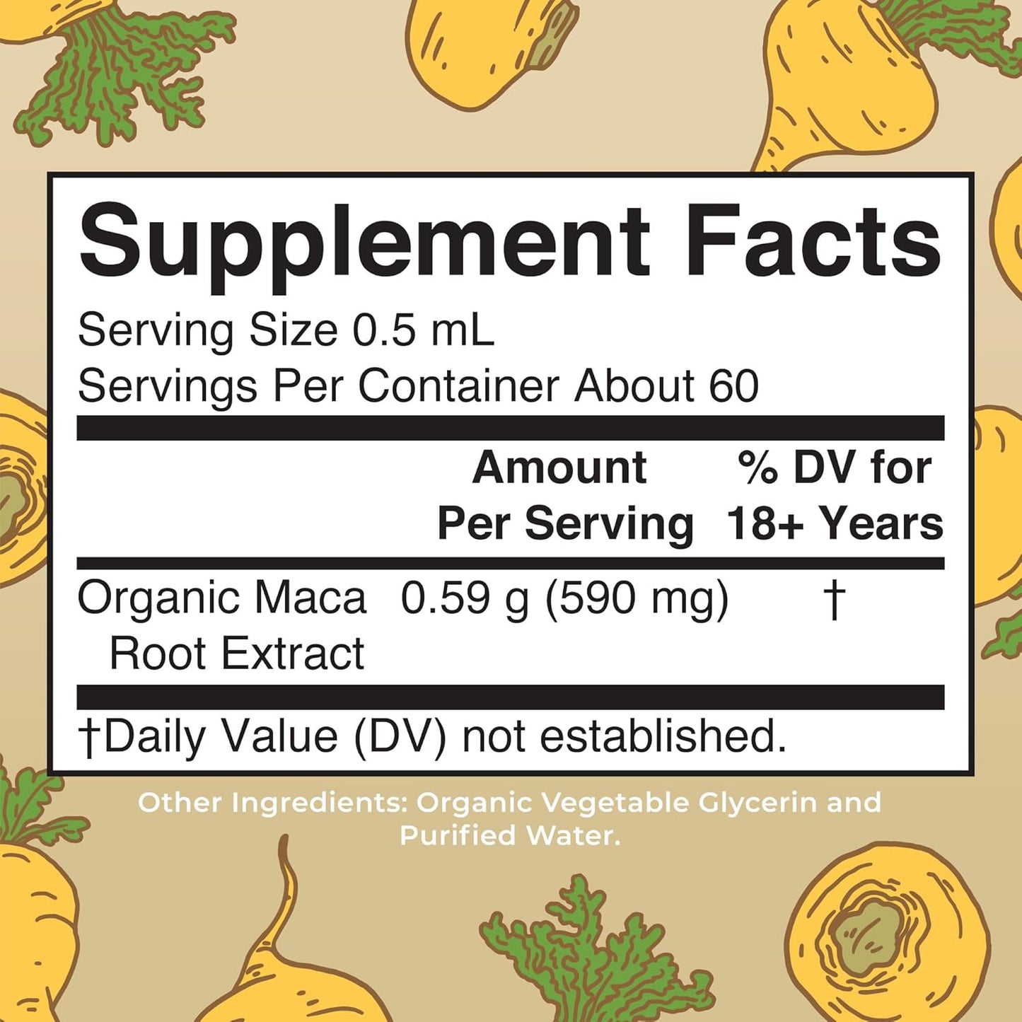 MaryRuth Organics Maca Root Liquid Extract - 1 Fluid Ounce - Organic Vegan Supplement for Energy Boost and Hormone Balance - Espot.com.au