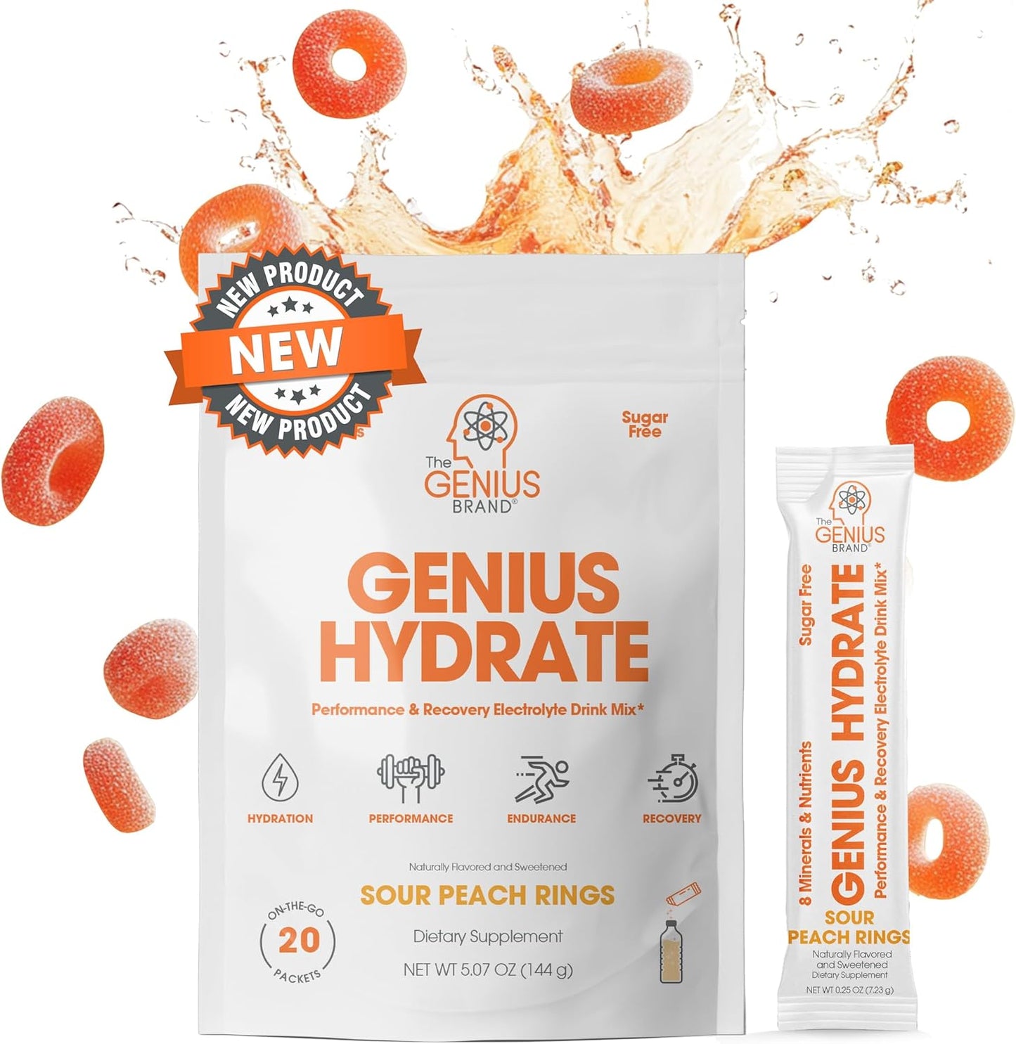 genius-hydration-pre-workout-bundle---sour-peach-rings-drink-mix-energized-powder---natural-electrolyte-booster-caffeine-infused-supplement-5