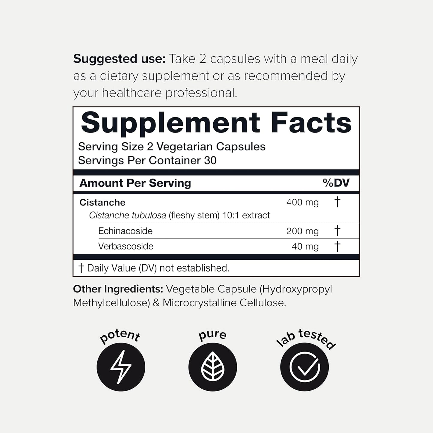 toniiq-cistanche-tubulosa-supplement---4000mg-pure-cistanche-for-men---10x-concentrated-with-50-echinacoside---endurance-strength-recovery---60-capsules-2