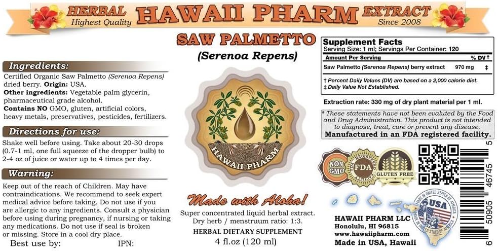 organic-saw-palmetto-liquid-extract---double-strength-4-floz---hawaii-pharm-2