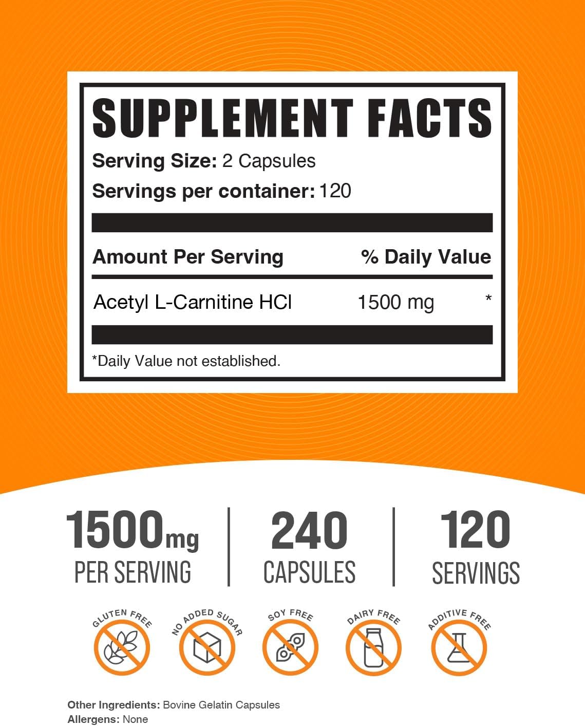 bulksupplementscom-acetyl-l-carnitine-capsules---1500mg-alcar-hcl-supplement-for-energy---240-gluten-free-capsules-2-capsulesserving-2