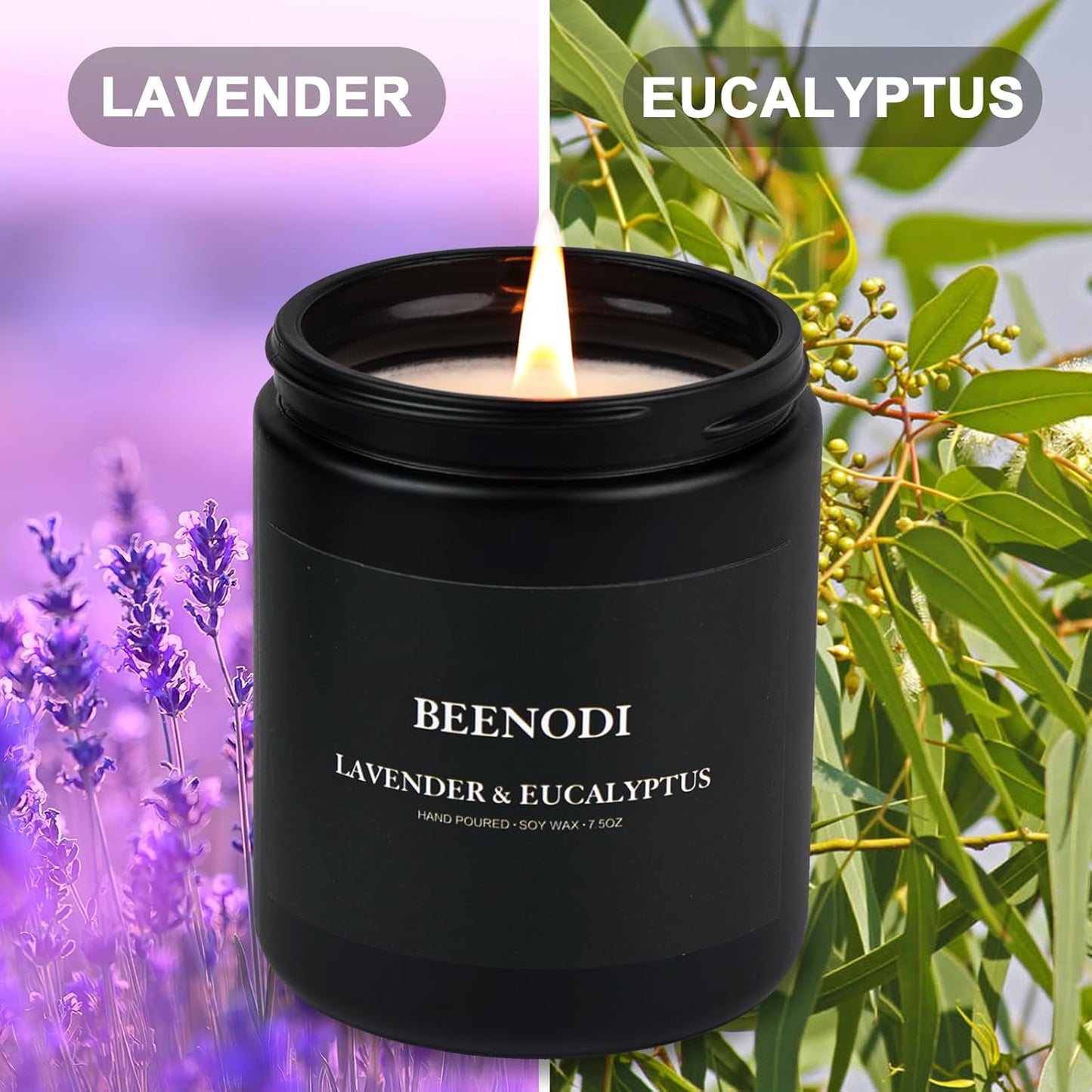 beenodi-2-pack-large-scented-candles-for-men---lavender-eucalyptus-vanilla-sandalwood---stress-relief-gift---75-oz-each---home-fragrance-candle-set-4