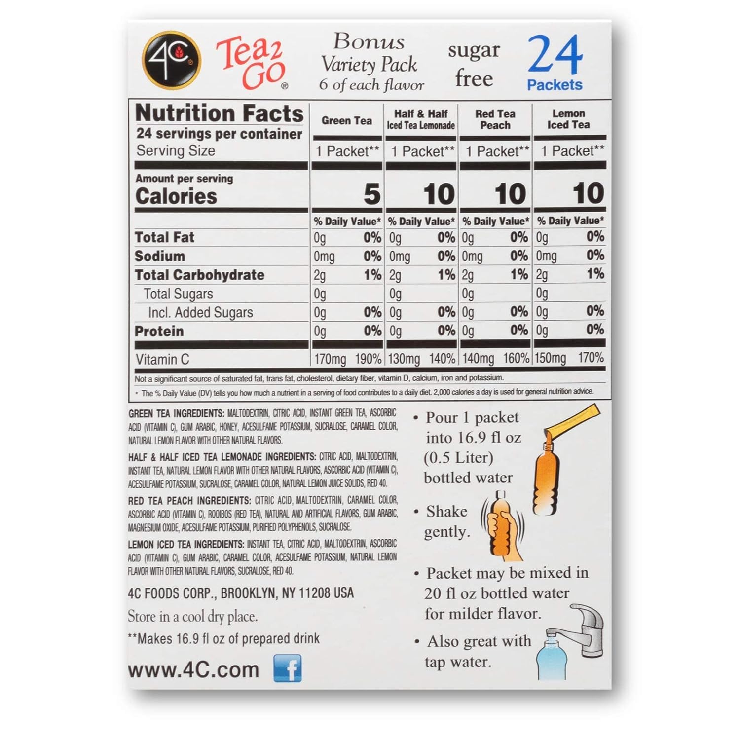 6-pack-4c-powder-drink-mix-packets-iced-tea-variety---24-count-singles-stix-on-the-go---sugar-free-water-flavorings-for-refreshment-3