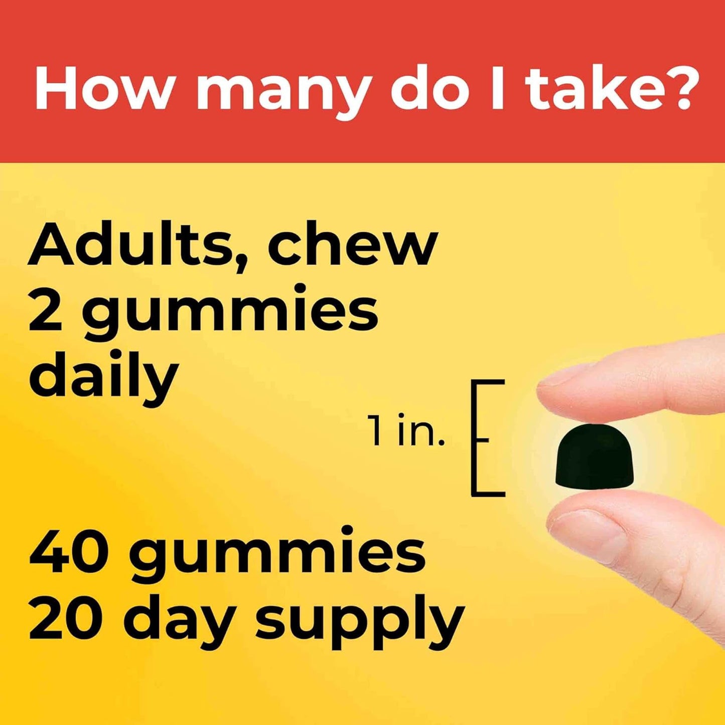 Choline Vegan Gummies for Liver, Nervous System & Brain Health - 40 Gummies, 20 Day Supply - Espot.com.au