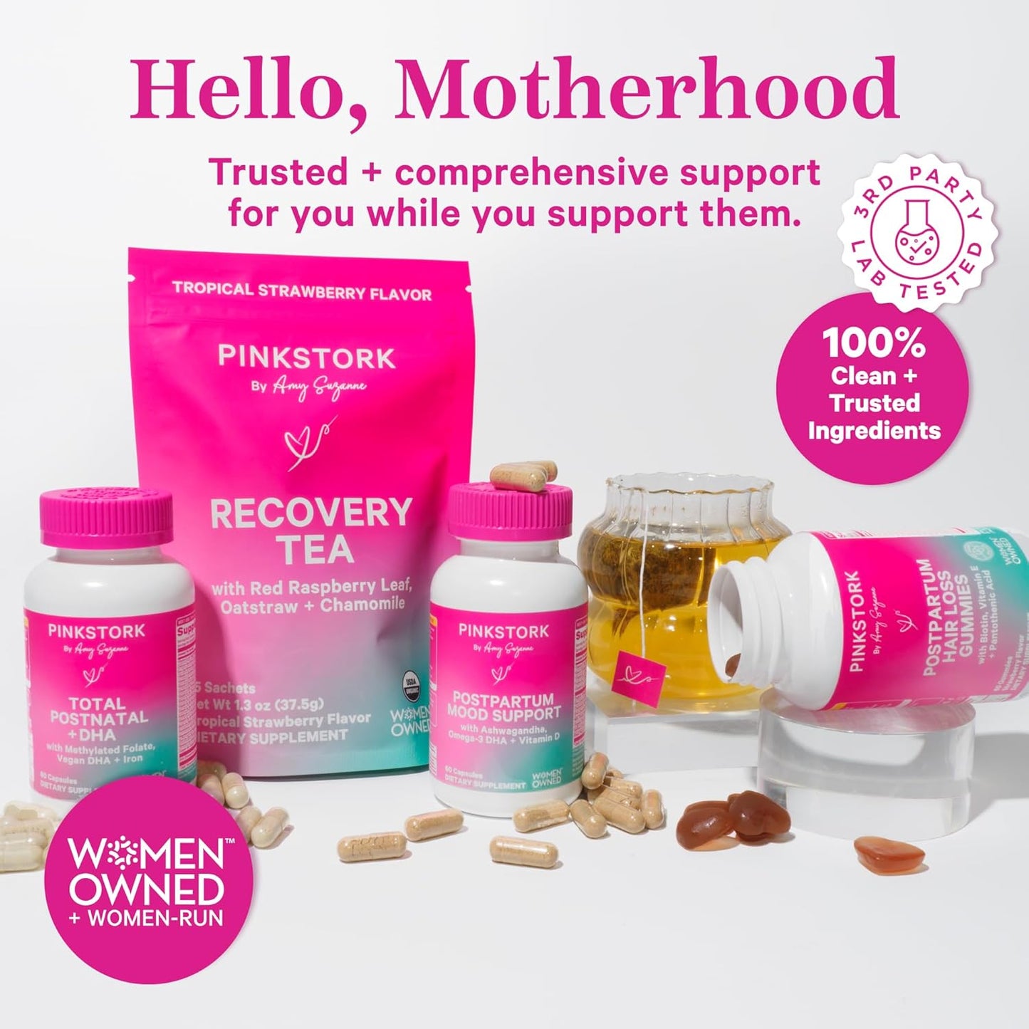 postpartum-hair-loss-gummies-with-biotin-vitamin-e-pantothenic-acid-b6-b12---supports-hair-skin-and-nails---essential-for-new-moms---60-gummy-vitamins-5
