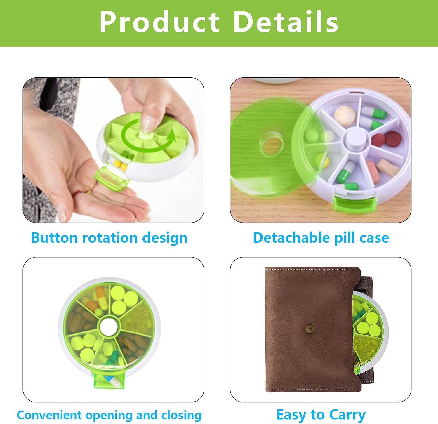 weekly-pill-organizer-with-7-compartments-and-rotate-pill-planner---invoda-pill-case-for-medication-management---greendark-grey-bag-6