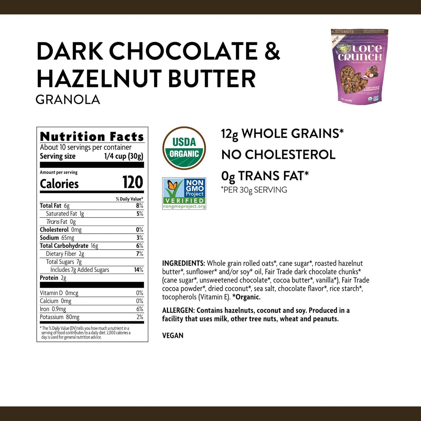 natures-path-love-crunch-dark-chocolate-hazelnut-butter-granola---106-oz-pack-of-6---organic-non-gmo-fair-trade-5