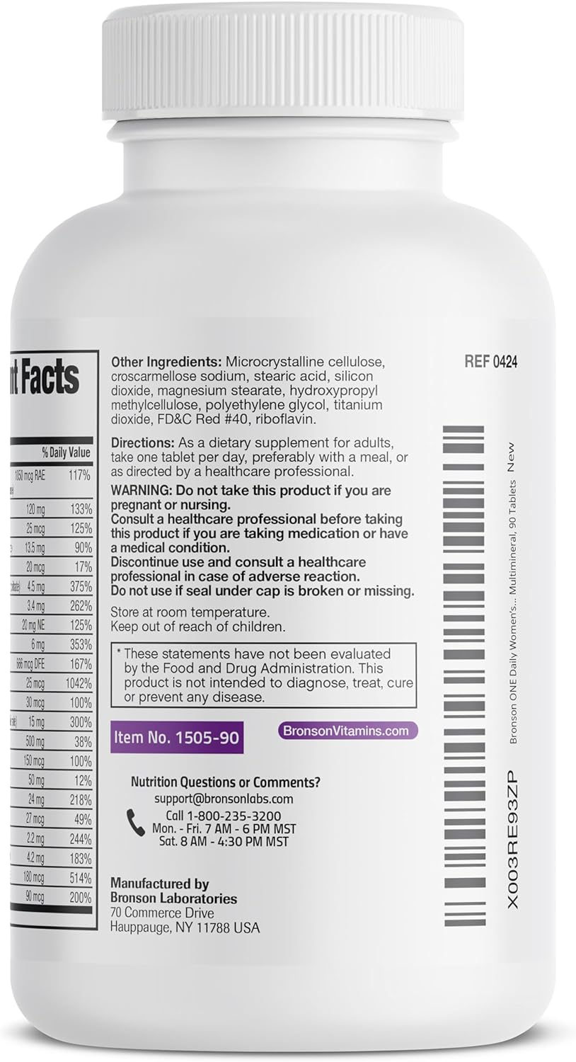 bronson-one-daily-womens-50-multivitamin-90-tablets---complete-multimineral-formula-for-women-over-50-5