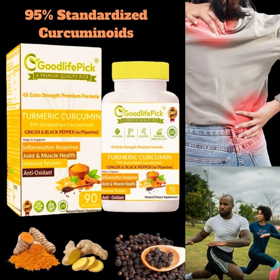 premium-turmeric-curcumin-with-ginger-capsules---extra-strength-formula-with-95-curcuminoids-black-pepper---non-gmo-gluten-free---90-ct-5