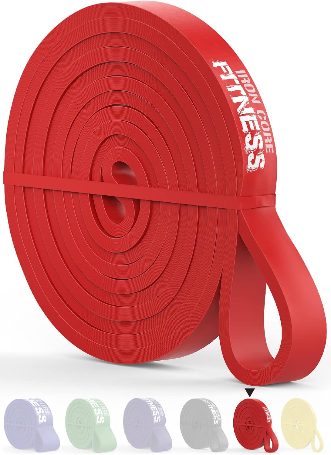 iron-core-fitness-pull-up-assistance-resistance-bands---strengthen-power-up-and-improve-flexibility-with-home-or-gym-training-includes-ebooks-and-workout-chart-1