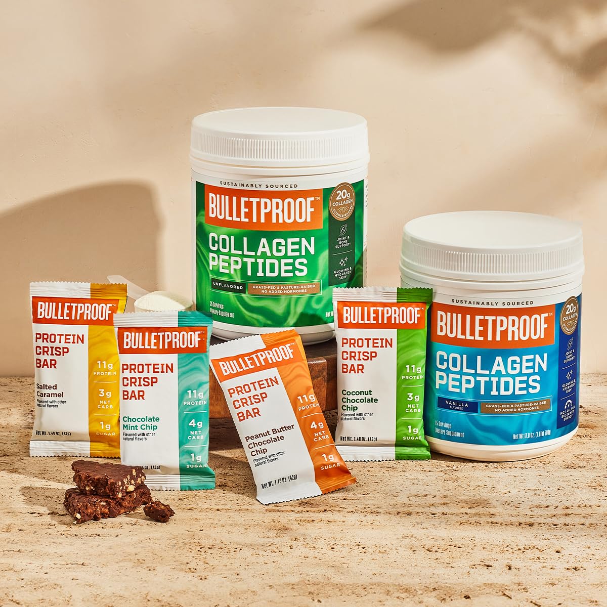 bulletproof-collagen-protein-bars---vanilla-shortbread-flavor---11g-protein---12-pack---grass-fed-healthy-snacks-with-mct-oil---low-sugar-option---no-added-sugar-6