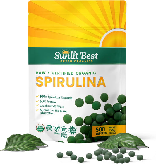 usda-organic-spirulina-tablets---immune-support-energy-boost-with-chlorophyll---vegan-non-gmo-superfood-tabs---500-green-organics-tablets-1