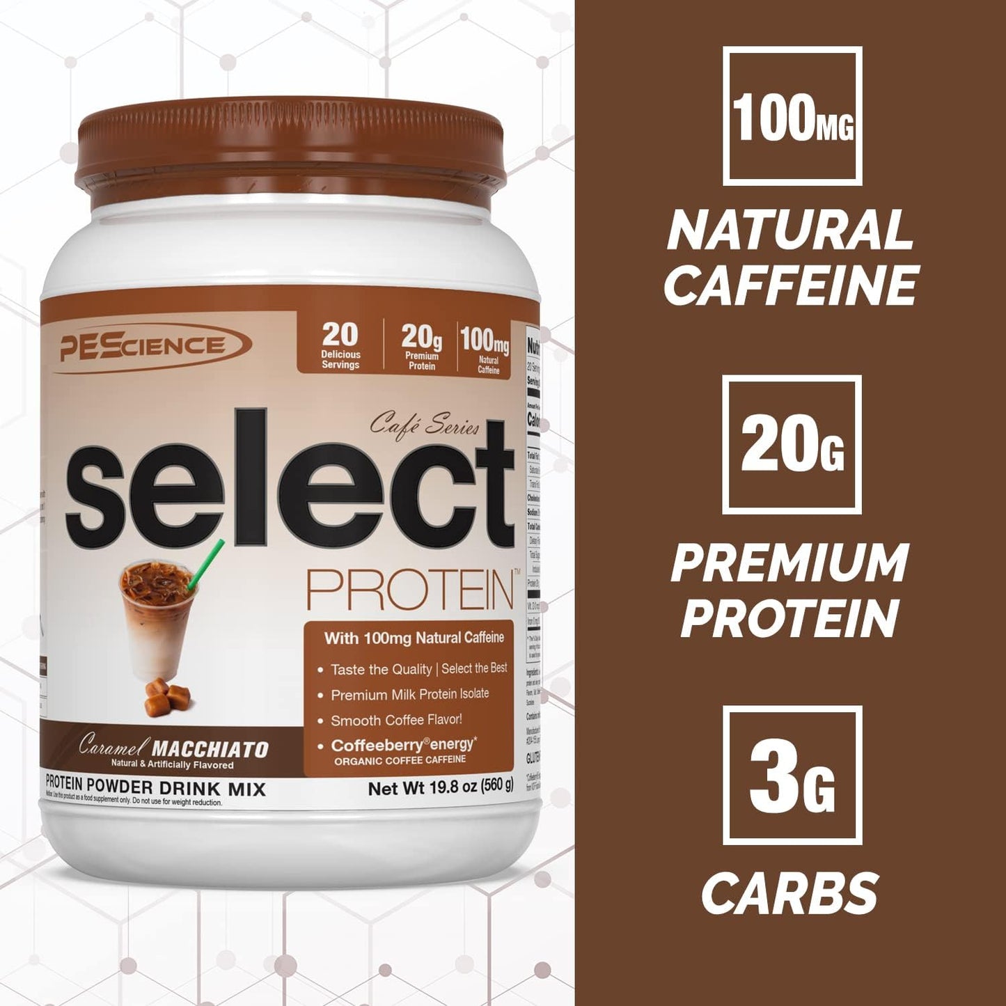 pescience-select-cafe-protein-caramel-macchiato-flavor-20-servings-whey-and-casein-blend-with-coffee-flavor-2