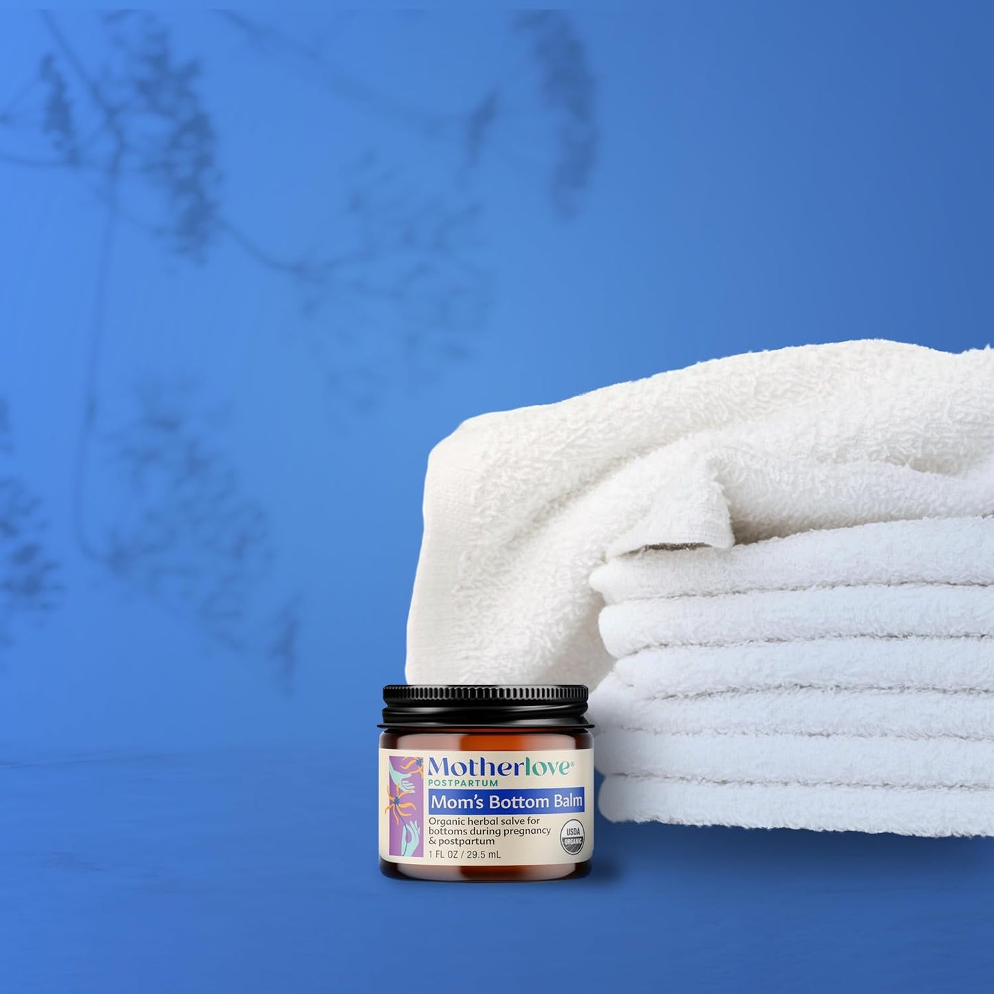 Organic Herbal Salve for Pregnancy & Postpartum with Witch Hazel - Motherlove Mom's Bottom Balm (2 oz) - Non-GMO Ointment - Espot.com.au