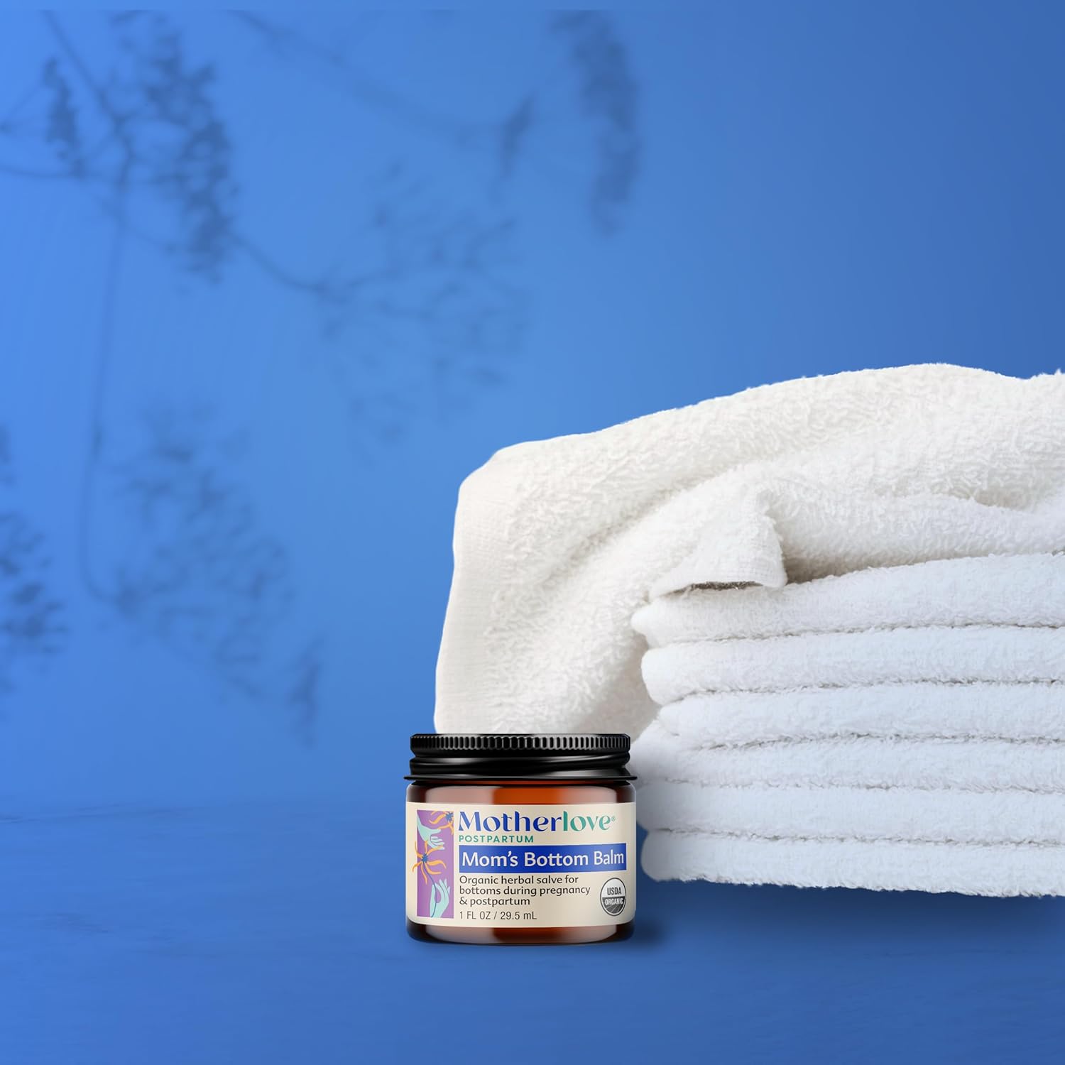 Organic Herbal Salve for Pregnancy & Postpartum with Witch Hazel - Motherlove Mom's Bottom Balm (2 oz) - Non-GMO Ointment - Espot.com.au